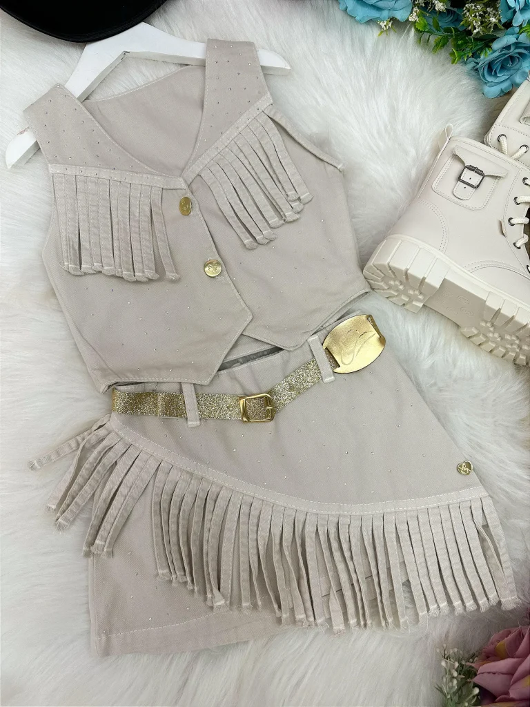 Conjunto Blogueirinha Boiadeira Maraisa