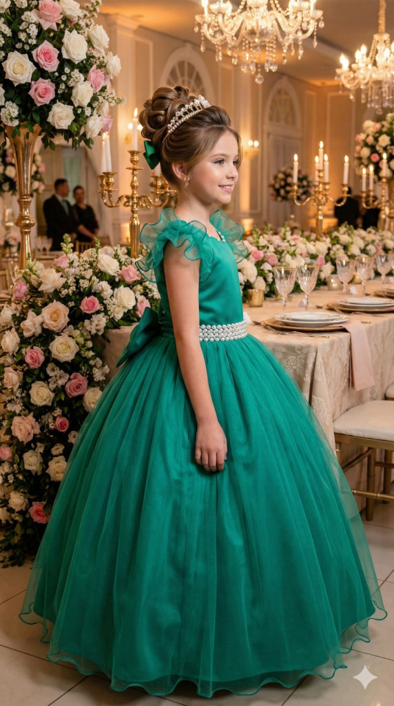 Vestido Marie Longo Amanda Verde Jade