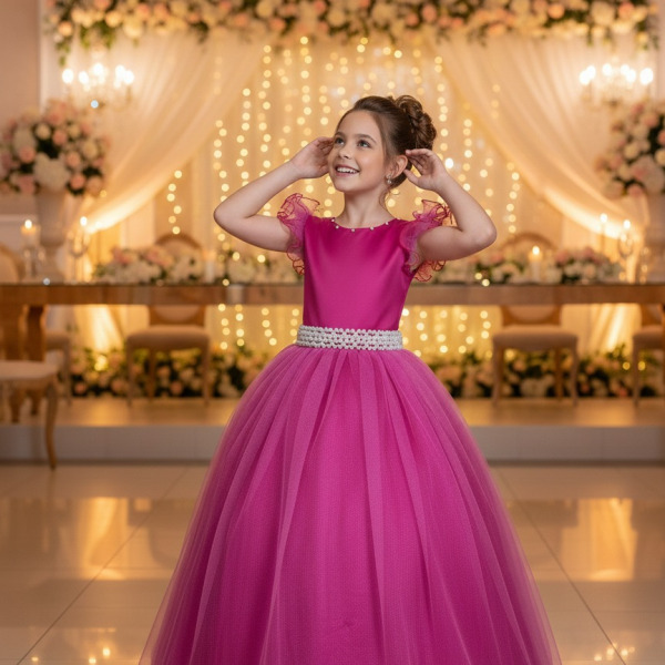 Vestido Marie Longo Amanda Pink