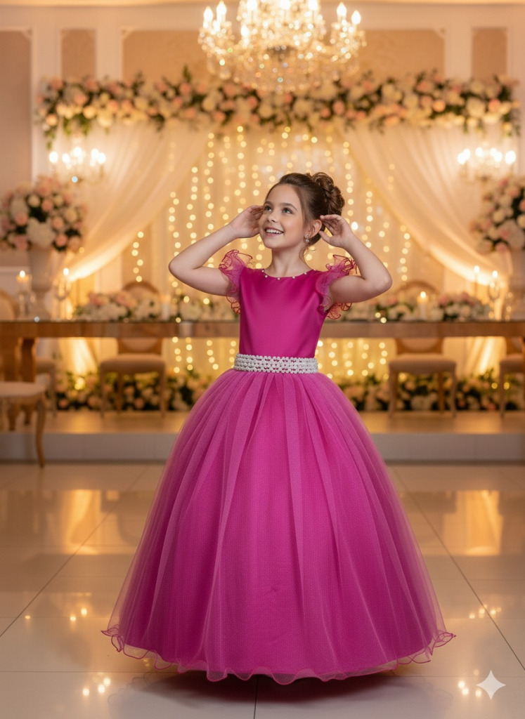 Vestido Marie Longo Amanda Pink